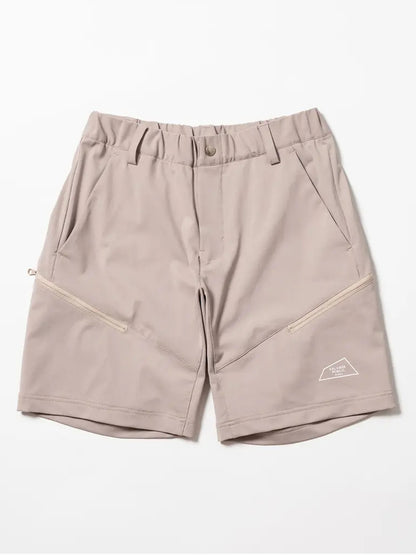 SVKS6021［サルベージパブリックコレパ］ トリコットメッシュ ZIPポケット ショートパンツ / BEIGE