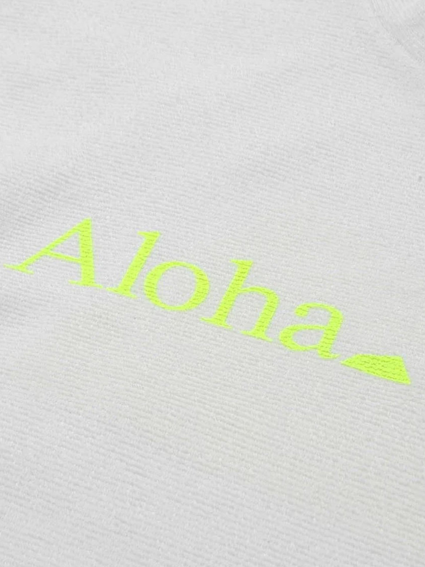 ［サルベージパブリックコレパ］ホヌ テックパイル モックネック半袖(ALOHA DH) / WHITE