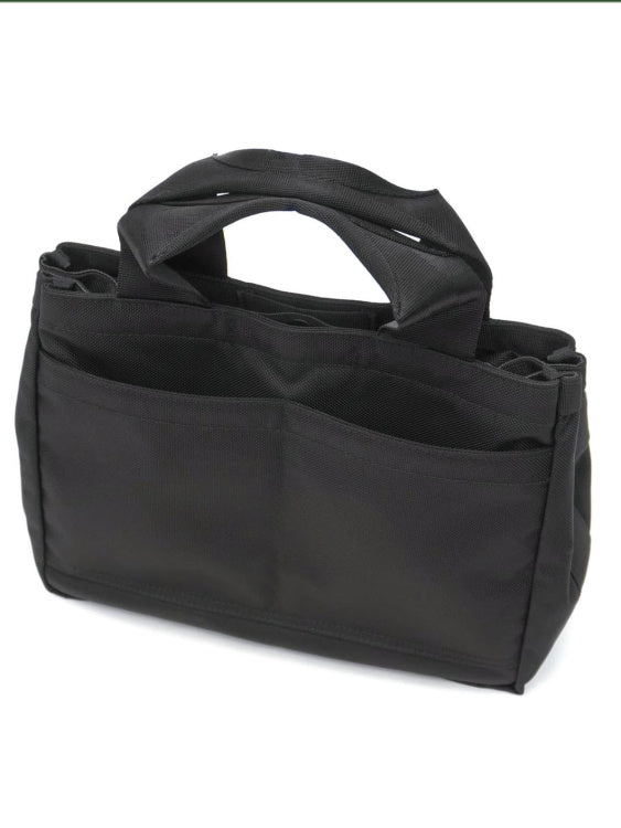 BRIEFING GOLF | CART TOTE METALLIC - BLACK
