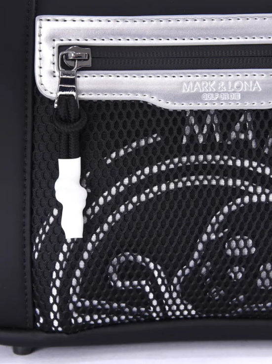 Icon Skull Mesh Cooler Cart Bag | BLACK