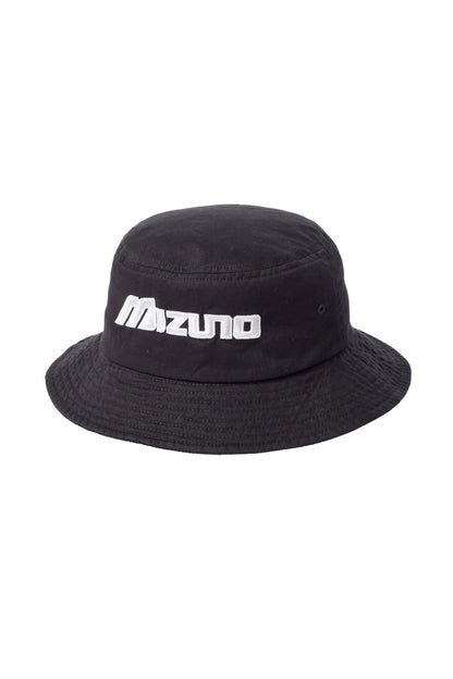 MIZUNO Classic Logo Embroidery Bucket Hat(BLACK)