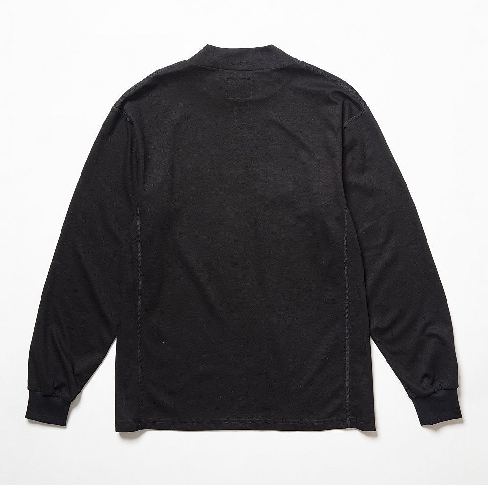 サルベージパブリックコレパ］ケハウパ アイスナイロン モックネック T