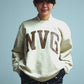 NVG New Used Crew Sweat Shirt(BEIGE)