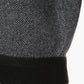 MEN’S BIRDS EYE LOGO CREWNECK KNIT / BLACK