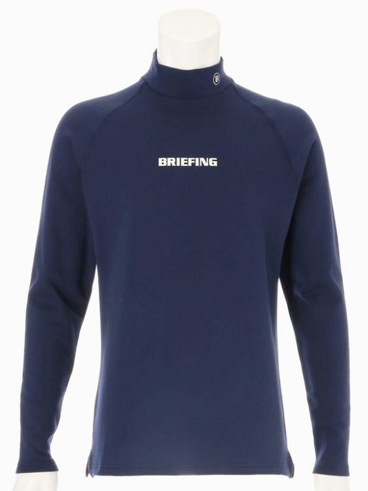 BRIEFING GOLF | MEN’S WARM LS HIGHNECK / NAVY