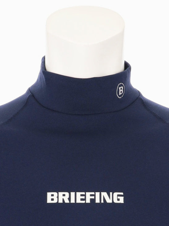 BRIEFING GOLF | MEN’S WARM LS HIGHNECK / NAVY