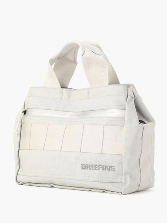 BRIEFING GOLF | CART TOTE METALLIC - SILVER