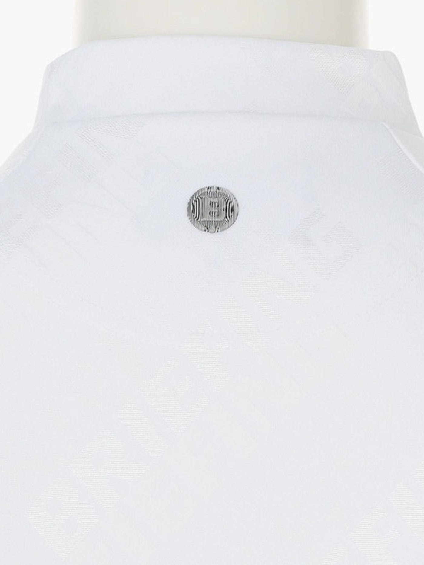 BRIEFING GOLF | MEN’S SHADOW LOGO JQ HIGHNECK / WHITE