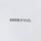 BRIEFING GOLF | MEN’S SHADOW LOGO JQ HIGHNECK / WHITE