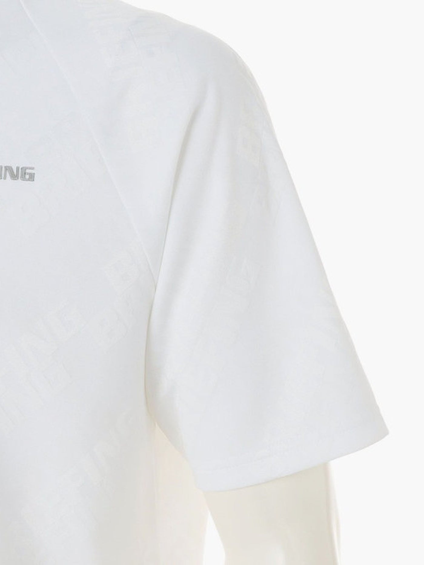 BRIEFING GOLF | MEN’S SHADOW LOGO JQ HIGHNECK / WHITE