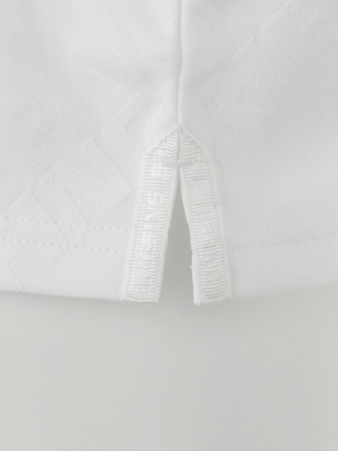 BRIEFING GOLF | MEN’S SHADOW LOGO JQ HIGHNECK / WHITE