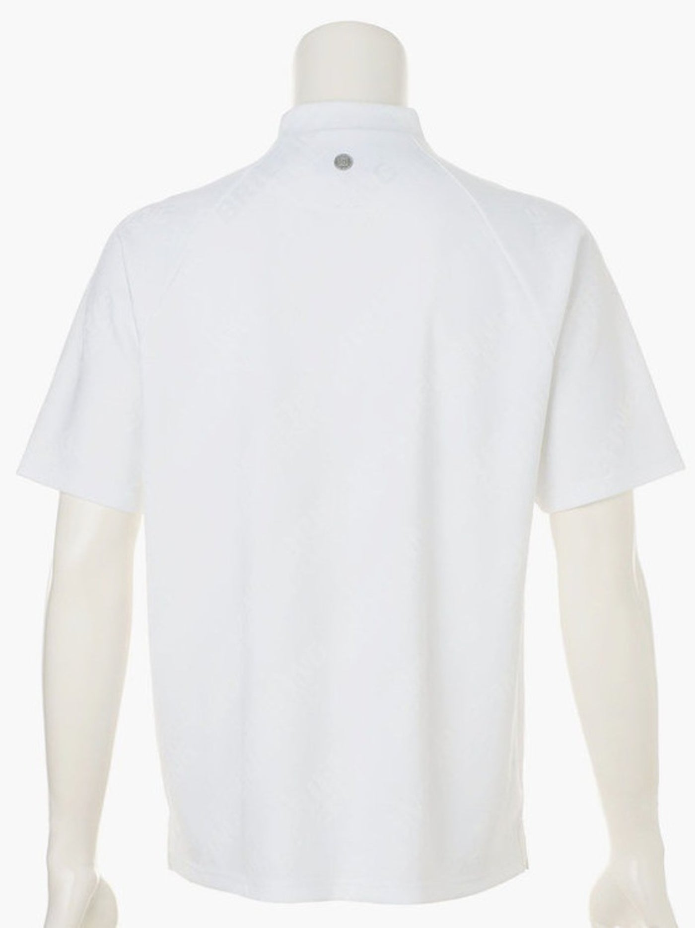 BRIEFING GOLF | MEN’S SHADOW LOGO JQ HIGHNECK / WHITE