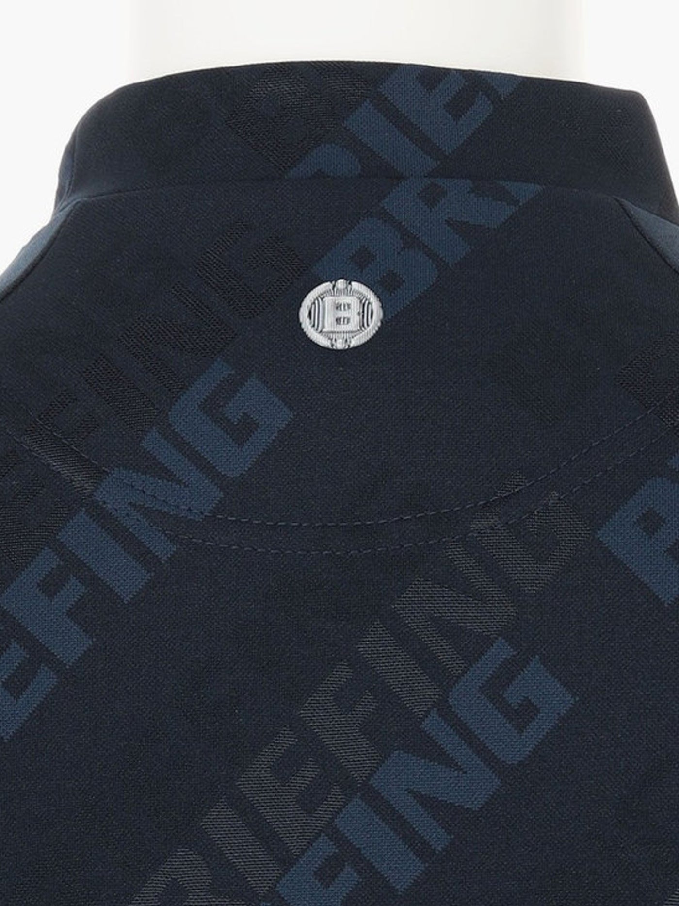 BRIEFING GOLF | MEN'S SHADOW LOGO JQ HIGHNECK / NAVY – ADVANTAGE
