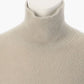 MEN’S SHAGGY LOGO TURTLENECK KNIT / L.GREY