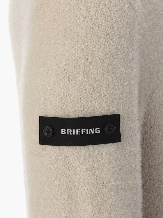 MEN’S SHAGGY LOGO TURTLENECK KNIT / L.GREY