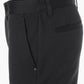 MEN’S STITCHED 3D LOGO SLIM PANTS / BLACK