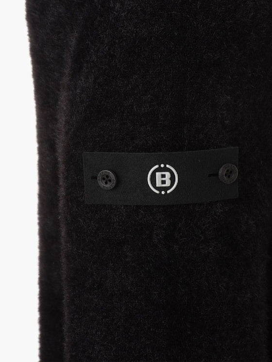 MEN’S SHAGGY LOGO TURTLENECK KNIT / BLACK