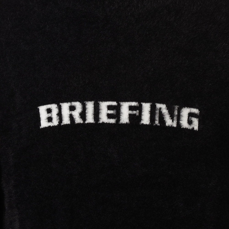 MEN’S SHAGGY LOGO TURTLENECK KNIT / BLACK