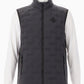 BRIEFING GOLF | MEN’S HYBRID DOWN VEST / CHARCOAL
