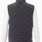 BRIEFING GOLF | MEN’S HYBRID DOWN VEST / CHARCOAL