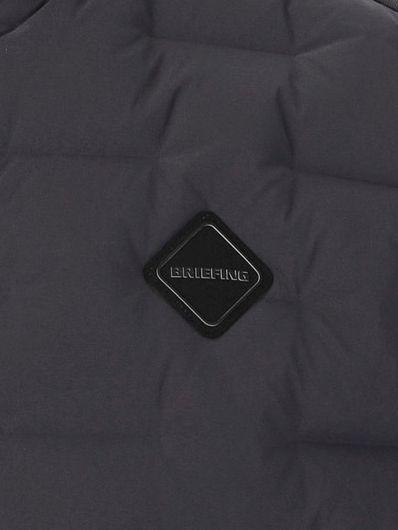 BRIEFING GOLF | MEN’S HYBRID DOWN VEST / CHARCOAL