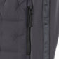 BRIEFING GOLF | MEN’S HYBRID DOWN VEST / CHARCOAL