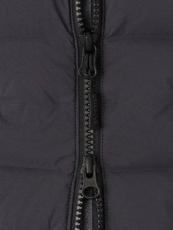 BRIEFING GOLF | MEN’S HYBRID DOWN VEST / CHARCOAL