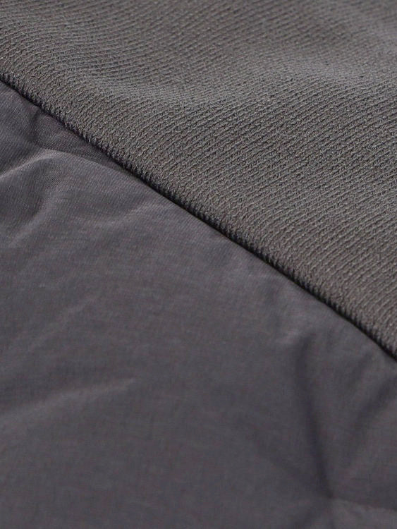 BRIEFING GOLF | MEN’S HYBRID DOWN VEST / CHARCOAL