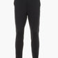 MEN’S STITCHED 3D LOGO SLIM PANTS / BLACK