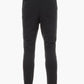 MEN’S STITCHED 3D LOGO SLIM PANTS / BLACK