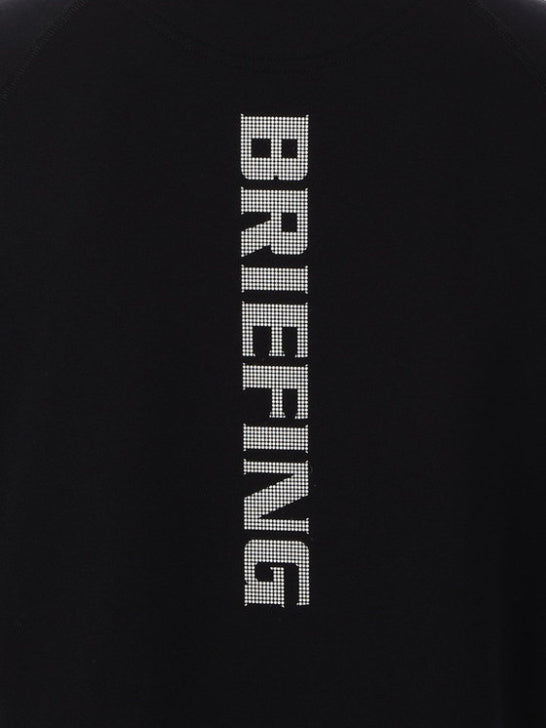 BRIEFING GOLF | MEN’S WARM LS HIGHNECK / BLACK