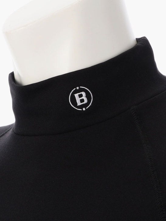 BRIEFING GOLF | MEN’S WARM LS HIGHNECK / BLACK