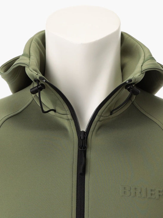 BRIEFING GOLF | MEN’S 3D LOGO PARKA / OLIVE