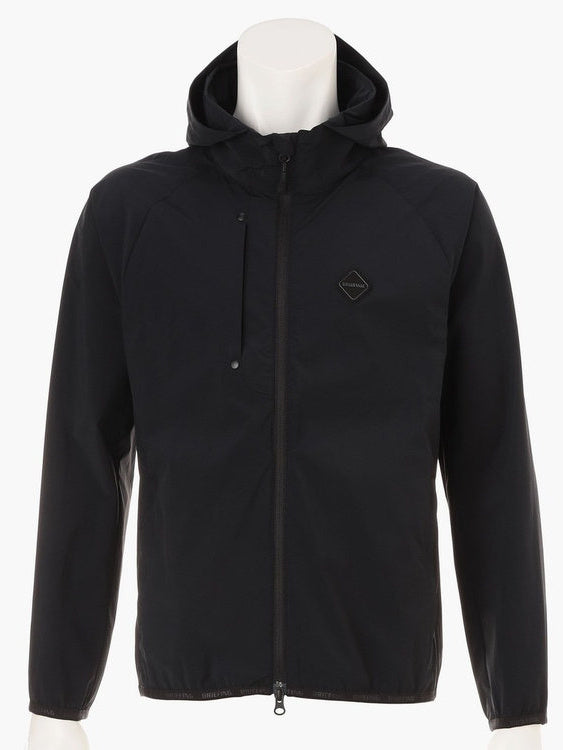 MEN’S POCKETABLE WIND PARKA / BLACK