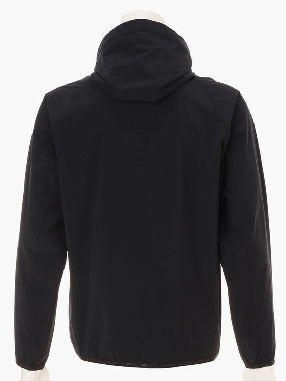 MEN’S POCKETABLE WIND PARKA / BLACK