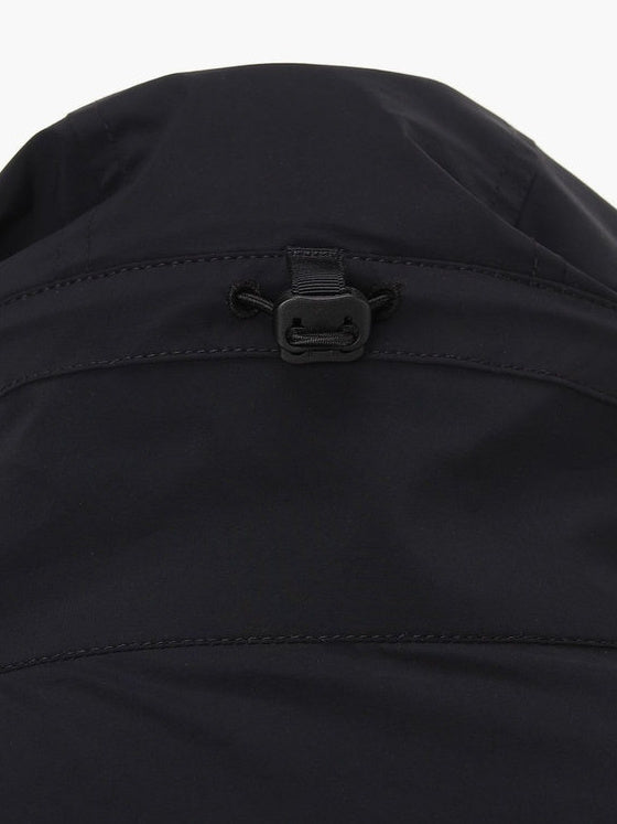 MEN’S POCKETABLE WIND PARKA / BLACK