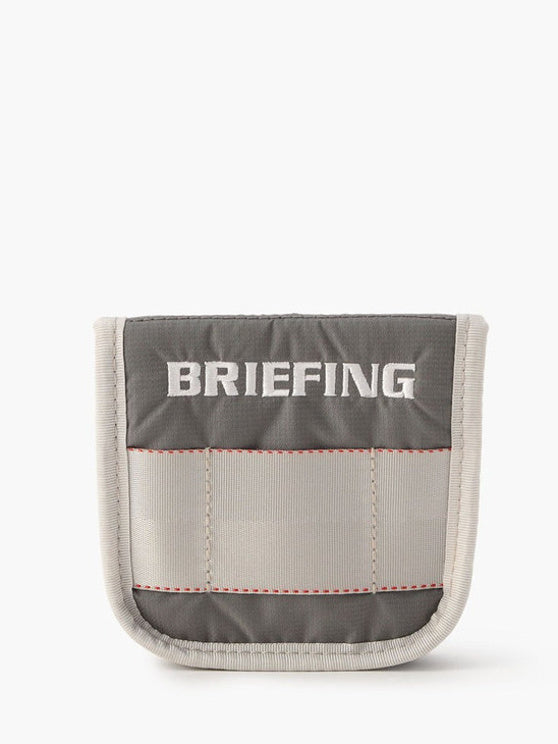 BRIEFING GOLF | MALLET PUTTER COVER CS  - L.GREY