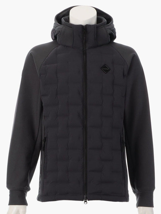 MEN’S HYBRID DOWN PARKA / CHARCOAL
