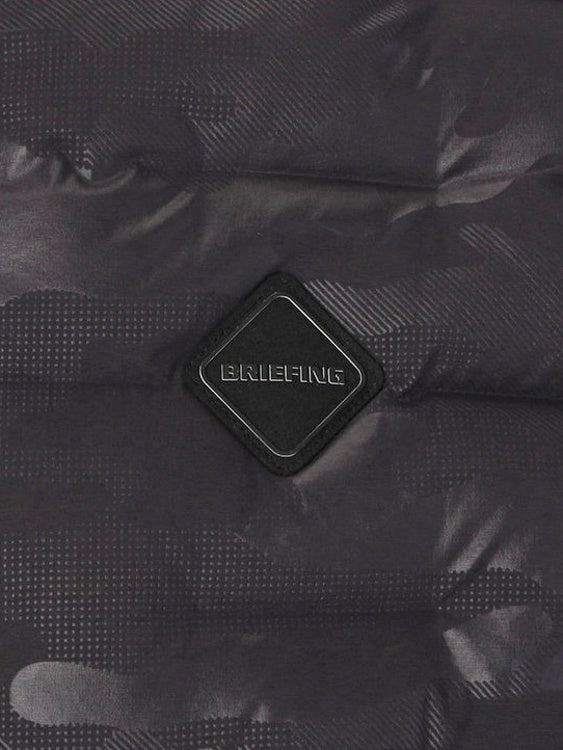 BRIEFING GOLF | MEN'S HYBRID DOWN VEST / BLACK × CAMO – ADVANTAGE