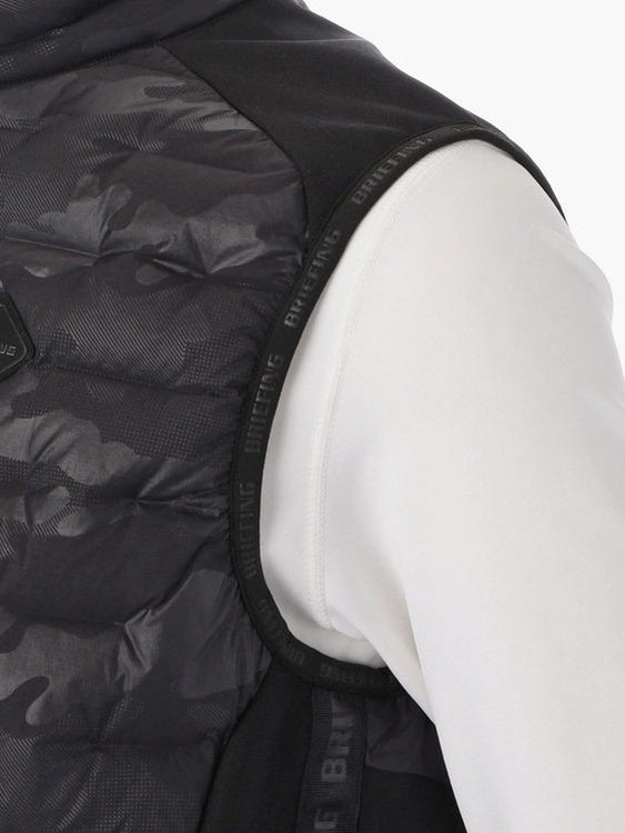 MEN’S HYBRID DOWN VEST BRIEFING L ホワイト MEN'S HYBRID DOWN VEST BRIEFING L ホワイト MEN'S HYBRID DOWN VEST