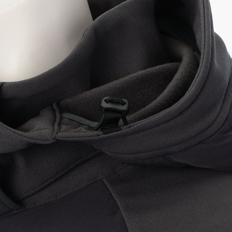 MEN’S HYBRID DOWN PARKA / CHARCOAL