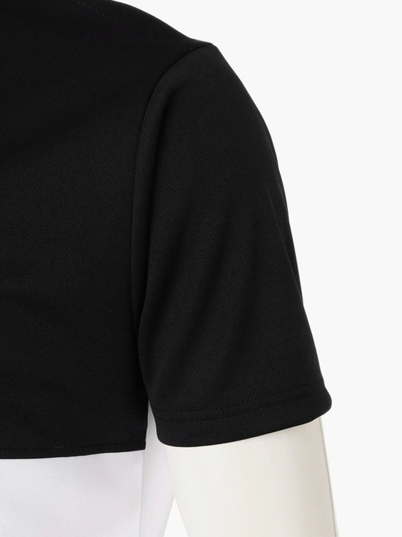 BRIEFING GOLF | MEN'S BI-COLOR HIGHNECK / BLACK