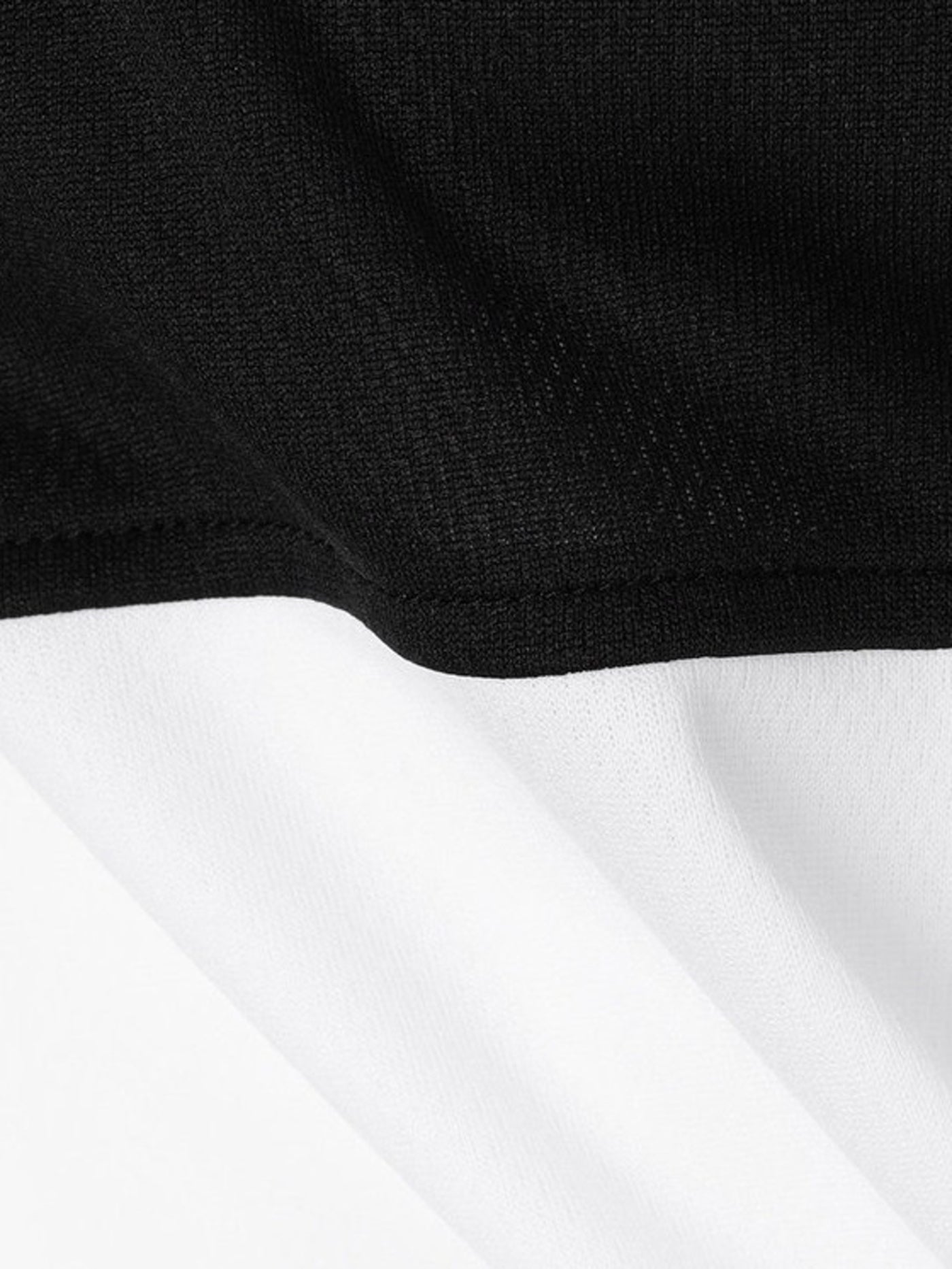 BRIEFING GOLF | MEN'S BI-COLOR HIGHNECK / BLACK