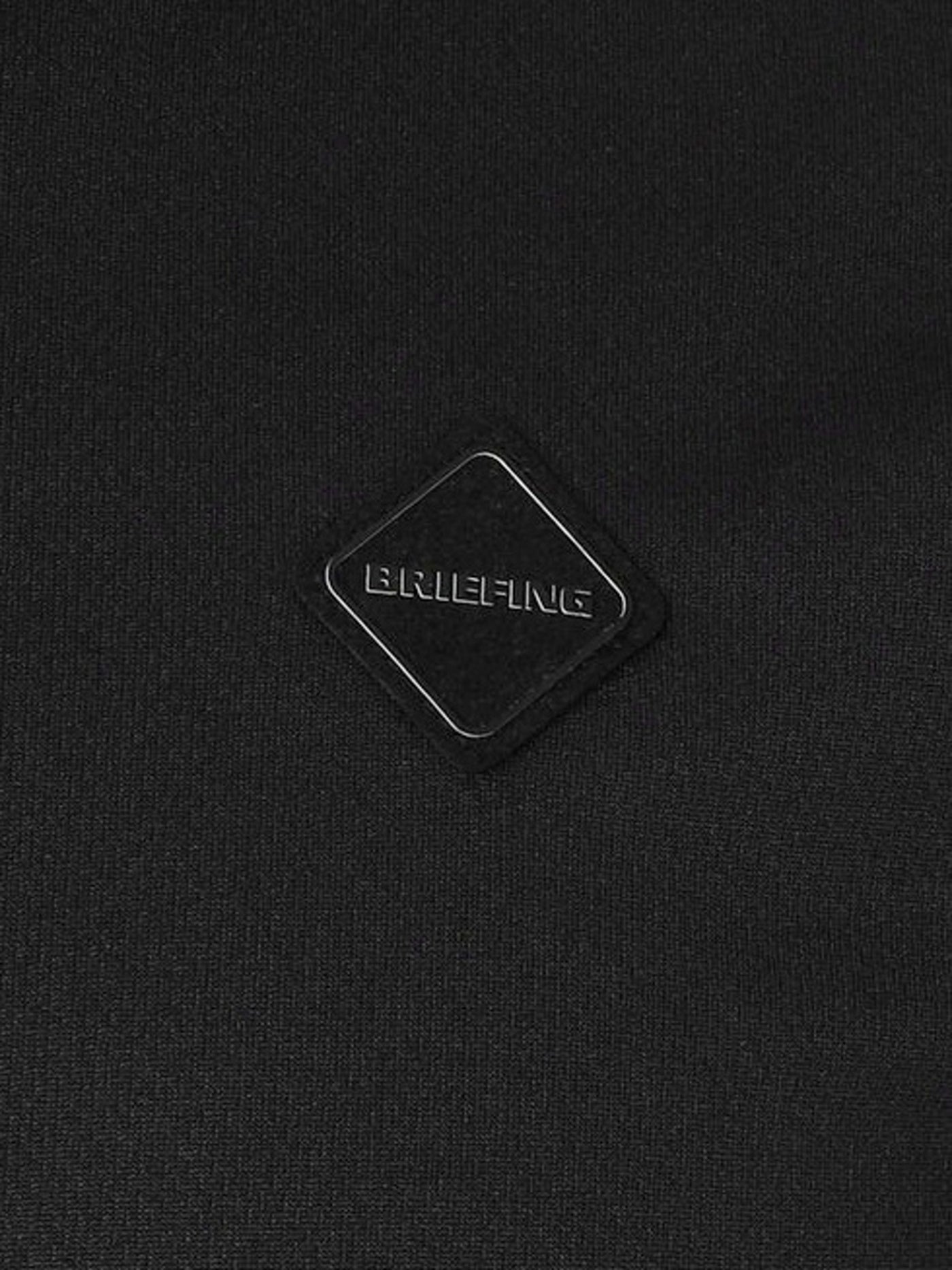 BRIEFING GOLF | MEN'S BI-COLOR HIGHNECK / BLACK
