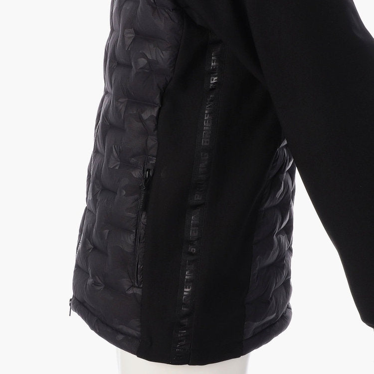 MEN’S HYBRID DOWN PARKA / BLACK×CAMO