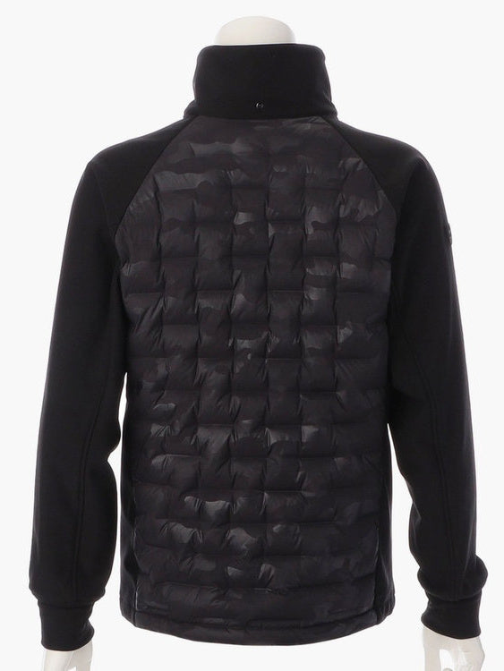 MEN’S HYBRID DOWN PARKA / BLACK×CAMO