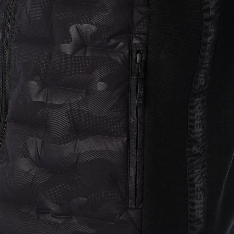 MEN’S HYBRID DOWN PARKA / BLACK×CAMO