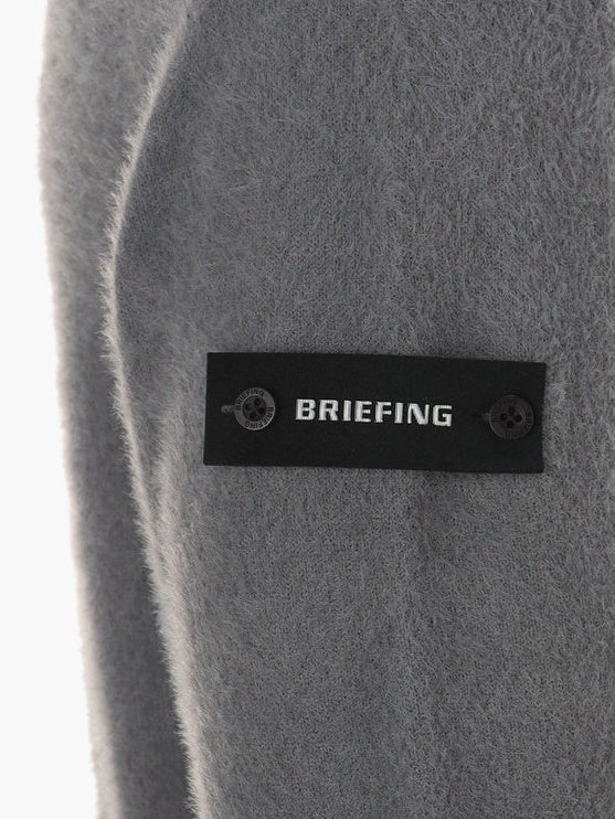 MEN’S SHAGGY LOGO TURTLENECK KNIT / GREY