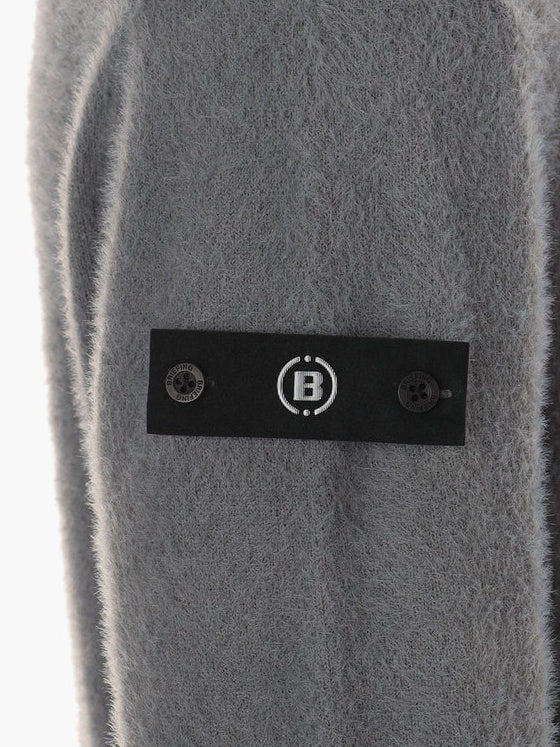 MEN’S SHAGGY LOGO TURTLENECK KNIT / GREY