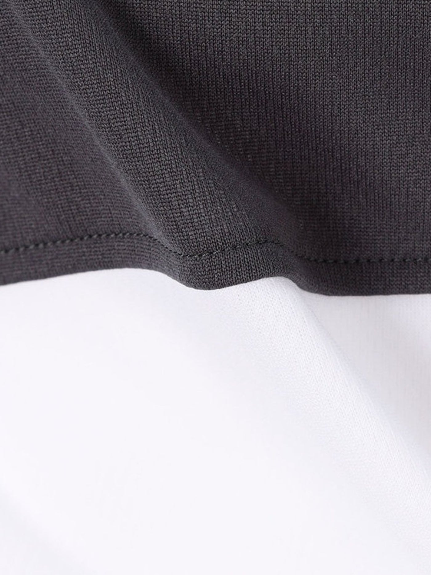 BRIEFING GOLF | MEN'S BI-COLOR HIGHNECK / CHARCOAL